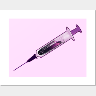 Syringe l medical school l med student Posters and Art